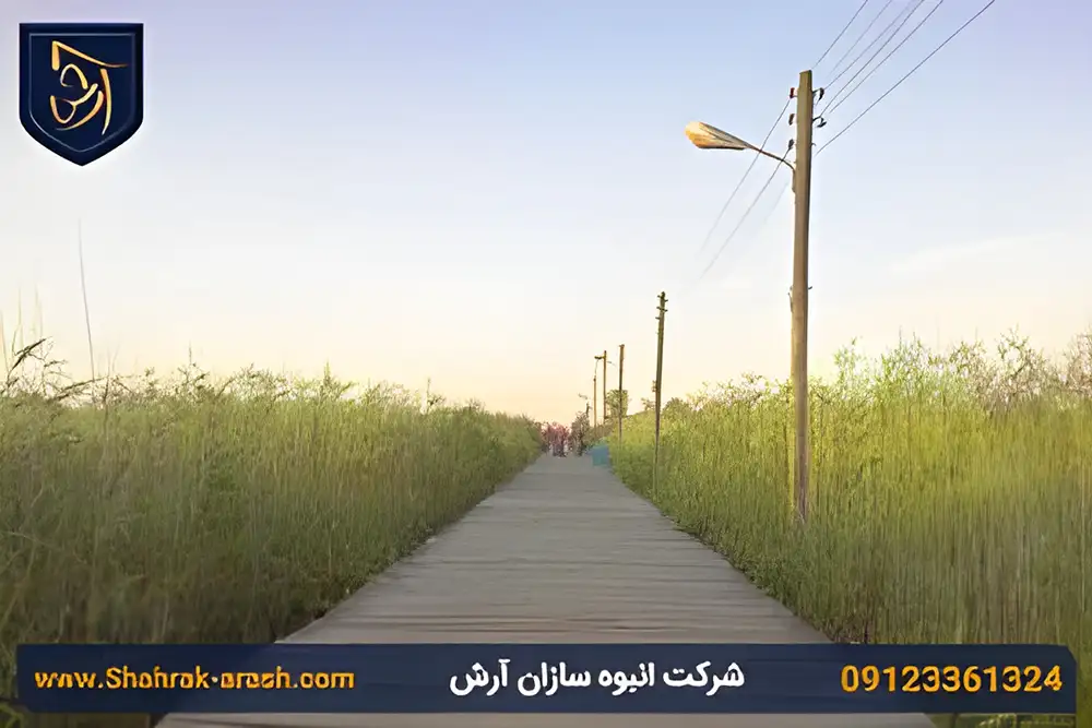 پل چوبی بندر کیاشهر